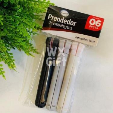 Imagem de Kit 6 Pregadores de Embalagens Patinhas - Inteponte / WX Gift - Interp