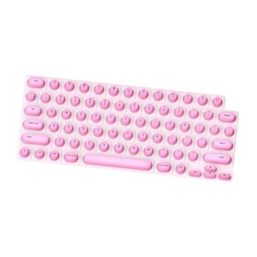 Imagem de Generic Tampa de teclado de unhas longas pele de teclado, acessórios confortáveis ​​de silicone para notebook robusto filme de teclado para jogos, Rosa