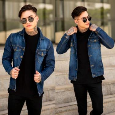 Imagem de Blazer Masculino Slim Fit Esporte Fino Elastano  - Dragonfly Debatt, J