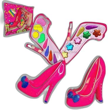 Imagem de Maquiagem Infantil Antialérgico Sapatinho Com Sombra Batom