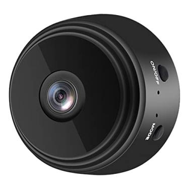 Imagem de Zhjvihx Câmera de Segurança, Mini Câmera de 150 Graus Em Grande Angular para Escritório para Carro (Preto)