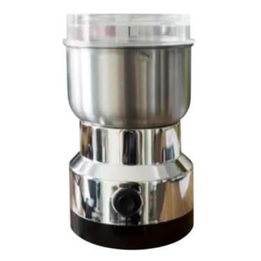 Imagem de Moedor Elétrico Multifuncional de Café e Especiarias, Aço Inoxidável, 110V, Triturador Portátil para Grãos e Temperos
