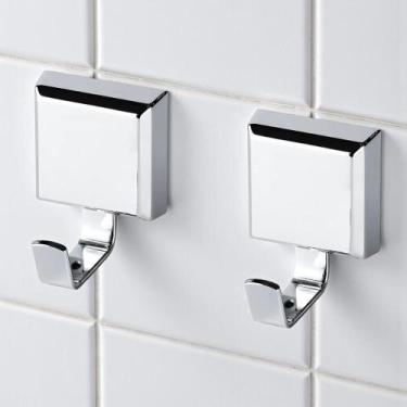 Imagem de Suporte 2 Cabide Cabideiro Gancho Luxo - CasaH