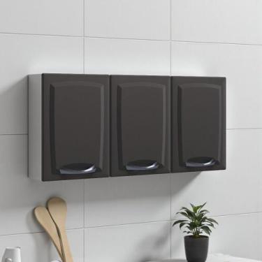 Imagem de Armário de Cozinha em Aço 3 Portas 120cm New Premium Itatiaia