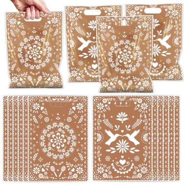 Imagem de Cielito Lindo Sacos de lembrancinha de festa – 50 peças Mexicano Cleito Lindo Cinco de Mayo Sacos de Presente Doces Fiesta Picado Mexicano Lembranças de Festa para Aniversário Chá de Bebê Dia De Los