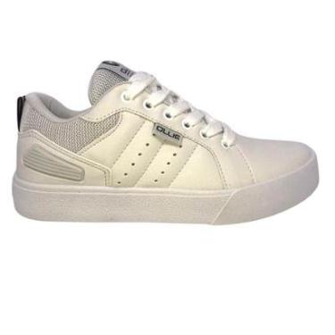 Imagem de Tênis Street Ollie Skatista Cyclone Branco - 41171-Masculino