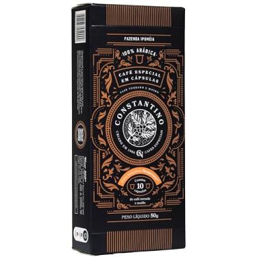 Imagem de Constantino, Café especial em cápsula, Torra Média, 100% Arábica, 10 unidades