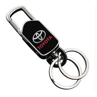 Imagem de Chaveiro Para Toyota Logo Colorida Giratório Corolla Pri - P