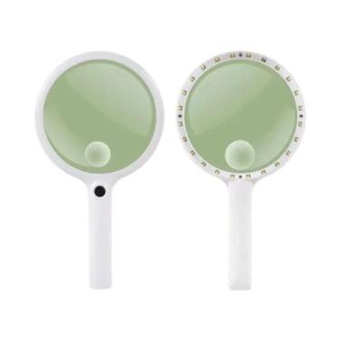 Imagem de Lupa Portátil Recarregável 40/30/20X Com 3 Modos De Iluminação LED Par