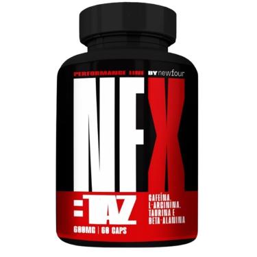 Imagem de Nf Taz Cafeina Arginina Taurina e Beta Alanina 600mg 60 Caps - New Four-Unissex