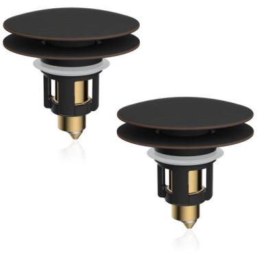 Imagem de Tampa de pia de banheiro IfealClear Universal 1,1-2,36" Oil Bronze