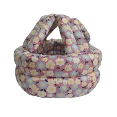 Imagem de Dynwave Chapéu de proteção contra quedas, boné anti-queda, protetor macio e grosso, capacete de proteção macio para parques, enfermagem, compras, casa e, Flor Violeta