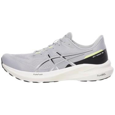 Imagem de ASICS Tênis de corrida masculino GT-1000 13, Piedmont Cinza/Preto, 44