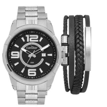 Imagem de Relógio Condor Masculino Speed Prata com Carteira CO2115MWA/K4P-Masculino