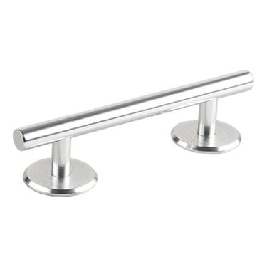 Imagem de Colaxi Trilho redondo para fingerboard, acessório versátil, presente original, trilho de treinamento premium em aço inoxidável para mini skate, Prata 15 Cm