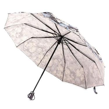 Imagem de LMJYU Guarda-chuva guarda-chuva dobrável automático feminino guarda-chuva dobrável