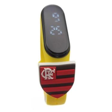 Imagem de Relógio Touch Infantil Escudo Mengão Flamengo_Am - Smactudo
