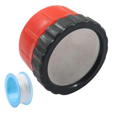 Imagem de Zorveiio 1 peça de bocal de água 1000, bocal de mangueira de irrigação de jardim de plástico 11 GPM com fita de vedação de rosca PTFE, bocal de alta pressão para jardim ao ar livre/plantas tenras