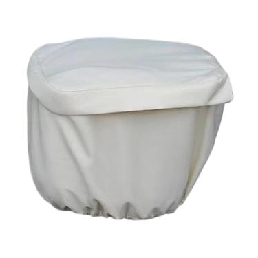 Imagem de simhoa Capa protetora contra poeira para cesta de bicicleta elétrica, ideal para camping e praia, Bege