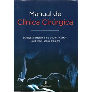 Imagem de Livro Manual De Clinica Cirúrgica - Editora Martinari