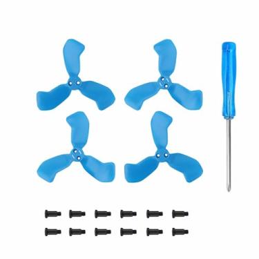 Imagem de SZZCNOX Neo 2 kits de acessórios de lâminas de hélice, 4 peças de reposição para drone DJI NEO 2 (azul)