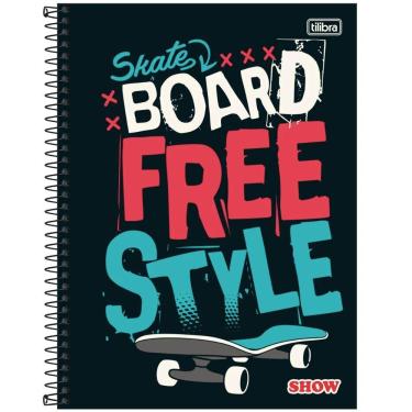 Imagem de Caderno Espiral Capa Dura Universitário Show Masculino 160f 10 Matérias Tilibra Estampa 5