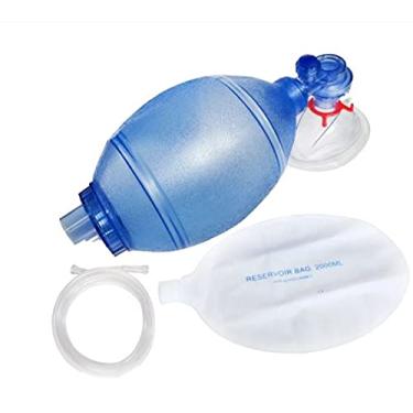 Imagem de REANIMADOR MANUAL DE SILICONE ADULTO COMPLETO - AMBU