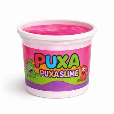 Imagem de Puxa Slime - Geleca Elástica Divertida para Crianças - Brinquedo Sensorial que Estimula Criatividade e Alivia o Estresse (Rosa)