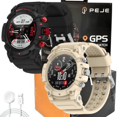 Imagem de Relogio Esportivo Masculino Original A Prova D'Agua GShock IP67 Smartwatch Gps Amoled Peje G01C-Unissex