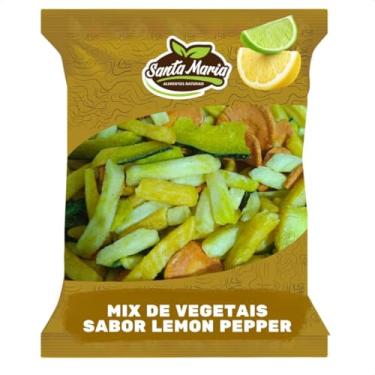 Imagem de Mix de Vegetais Sabor Lemon Pepper - Legumes desidratados- Santa Maria 500g