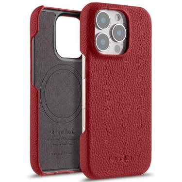 Imagem de Capa para iPhone 16/16 Plus/16 Pro/16 Pro Max, capa de couro de flor integral premium, feita à mão, proteção perfeita ao toque macio