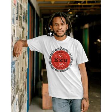 Imagem de Camiseta Exu Vermelho - Algodão - Saravando Acessórios Religiosos, GG