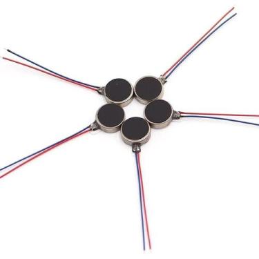 Imagem de Mini Motores De Vibração 1027 Tipo Moeda Plana DC 3V 12000rpm Para Cel