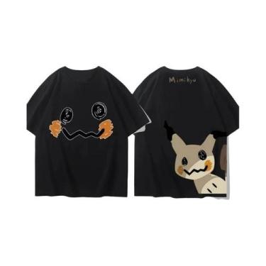 Imagem de Camiseta Estampada Mimikyu Pokemon Masculina E Feminina, Verão, Haraju