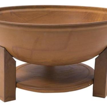 Imagem de Aquecedor Lareira Externa Braseiro Lenha Aço 32X57Cm Cobre