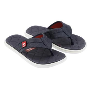 Imagem de Chinelo Infantil Masculino Cartago Malta Kids Original, Branco, Azul, 