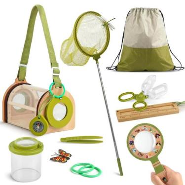 Imagem de Kit de Captura de Insetos de Madeira para Crianças - Kit de 11 Peças p