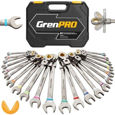 Imagem de GRENPRO Conjunto de chaves de catraca, conjunto de chaves de catraca