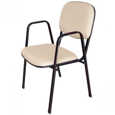 Imagem de Cadeira Para Auditórios Linha Hotel Auditório Bege