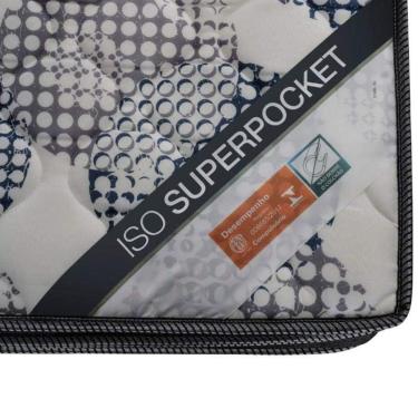 Imagem de Colchão Misto Iso Superpocket 128x188x25cm - 1040406536 - Ortobom Colchao Misto Iso Superpocket 128x188x25