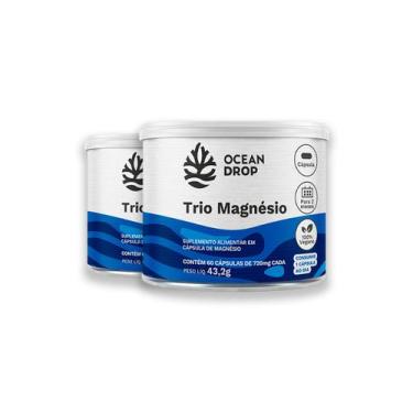 Imagem de Kit 2 Trio Magnésio 60 Cápsulas Ocean Drop