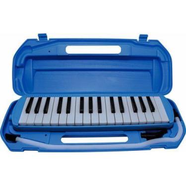 Imagem de Escaleta Teclado Sopro Csr 32 Teclas Profissional C/ Estojo