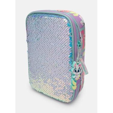 Imagem de Estojo Grande Paete Pet Sereia Cor:Verde AguaTamanho:UN - Puket, Verde