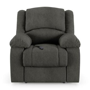 Imagem de Poltrona do Papai Reclinável Sala de Cinema Barcelona Controle Power E