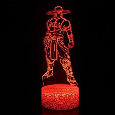 Imagem de Candeeiro de mesa 3D Cartoon Anime Character LED Night Light - Taiyuan