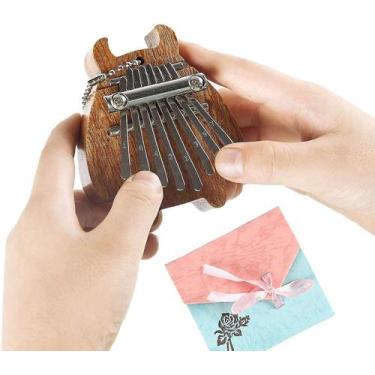 Imagem de Shxx Cute Mini Kalimba Tiny Calimba Mbira Hand Harp Musical - Gloome S