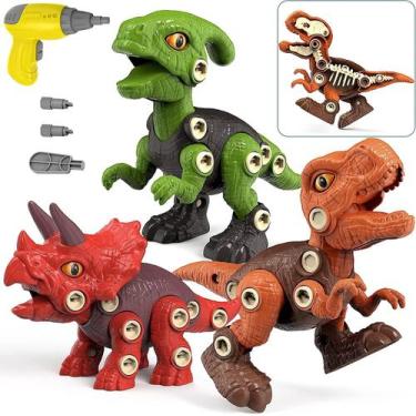 Imagem de Brinquedos de dinossauro para crianças de 3 a 5 anos, brinqu - Gloome 