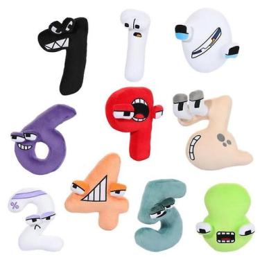 Imagem de Brinquedo de pelúcia Alphabet Lore 0-9 Number Animal 20 cm Educational