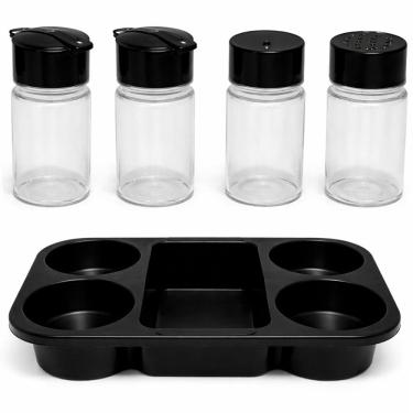 Imagem de Porta Condimentos para Restaurantes e Lanchonetes 4 Frascos