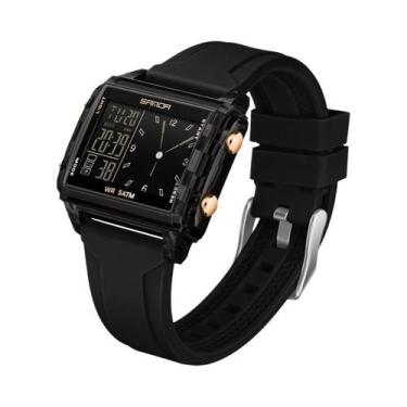Imagem de Relógio Esportivo Digital Luminoso À Prova d'Água Para Homens SANDA 62